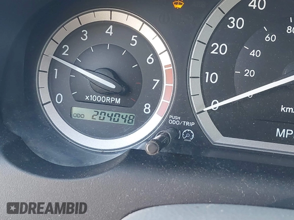 2010 Toyota Sienna CE with VIN 5TDKK4CC5AS296647, listed as a IAAI auction lot 42108661 with 204,048 mi miles and . Bid and sale history available at DreamBid. Image 15.