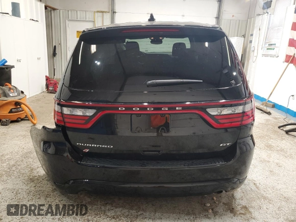 2025 Dodge Durango GT with VIN 1C4RDJDG1SC536787, listed as a Copart auction lot 62940135 with 4,102 mi miles and Salvage title. Bid and sale history available at DreamBid. Image 6.