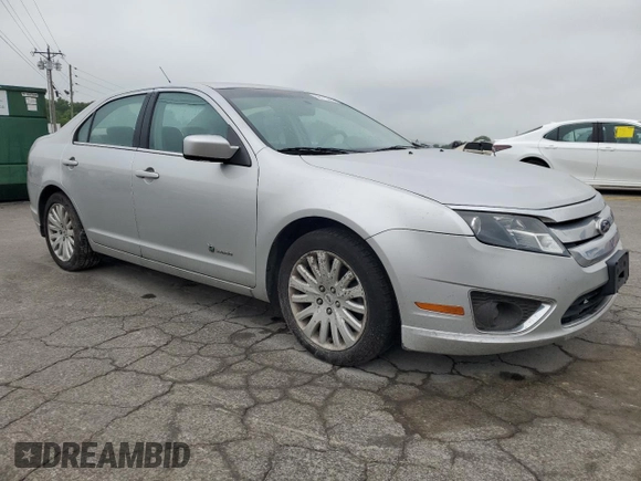 2010 Ford Fusion Hybrid with VIN 3FADP0L37AR379511, listed as a Copart auction lot 56175385 with 124,136 mi miles and Salvage title. Bid and sale history available at DreamBid. Image 4.