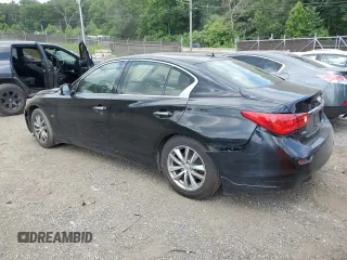 2014 Infiniti Q50 Premium z VIN JN1BV7AR4EM684800, wystawiony jako Copart lot #62695695 z przebiegiem 144 732 mil mil oraz Szkoda całkowita • Salvage title. Historia ofert i sprzedaży dostępna na DreamBid. Obrazek 2.