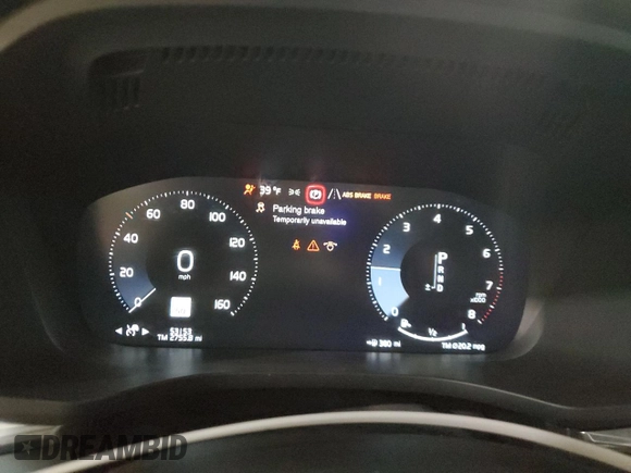 2020 Volvo XC60 Inscription with VIN YV4102RL1L1474466, listed as a Copart auction lot 43901535 with 53,153 mi miles and Non repairable. Bid and sale history available at DreamBid. Image 9.