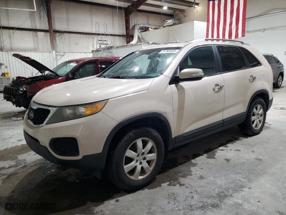 2011 Kia Sorento LX with VIN 5XYKT4A29BG116172, listed as a Copart auction lot 51793335 with 232,275 mi miles and Clean Title. Bid and sale history available at carsss.com. Image 1.