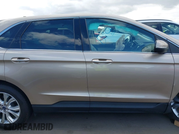 2020 Ford Edge Titanium with VIN 2FMPK3K98LBB41063, listed as a IAAI auction lot 42204966 with 40,808 mi miles and . Bid and sale history available at DreamBid. Image 13.