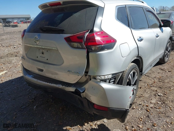 2017 Nissan Rogue SL with VIN 5N1AT2MV4HC787053, listed as a IAAI auction lot 40675244 with 82,224 mi miles. Bid and sale history available at carsss.com. Image 6.