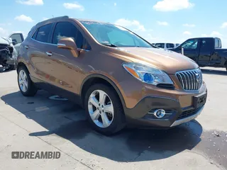 2016 Buick Encore Leather with VIN KL4CJCSB6GB656528, listed as a IAAI auction lot 42083024 with 72,582 mi miles. Bid and sale history available at carsss.com. Image 1.