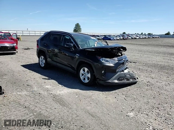 2020 Toyota RAV4 Hybrid XLE with VIN 2T3RWRFV0LW091705, listed as a Copart auction lot 58636775 with 68,534 mi miles and Salvage title. Bid and sale history available at DreamBid. Image 14.
