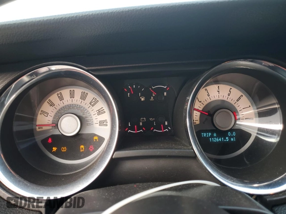 2011 Ford Mustang GT with VIN 1ZVBP8FF9B5114340, listed as a Copart auction lot 63322475 with 112,641 mi miles and Salvage title. Bid and sale history available at DreamBid. Image 9.