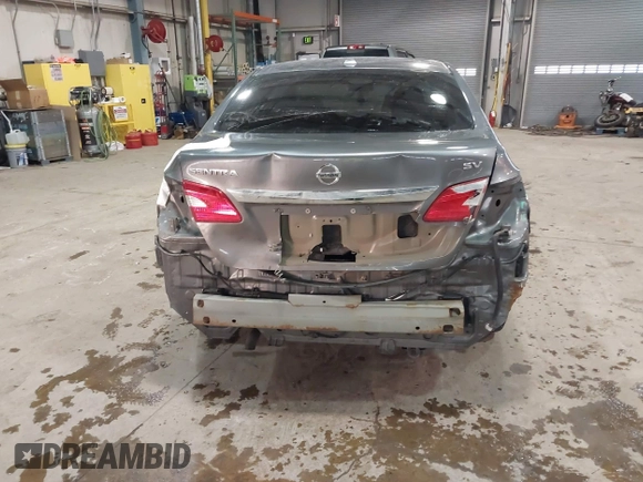 2019 Nissan Sentra SV with VIN 3N1AB7AP8KY302991, listed as a IAAI auction lot 41610302 with 134,827 mi miles and . Bid and sale history available at DreamBid. Image 16.