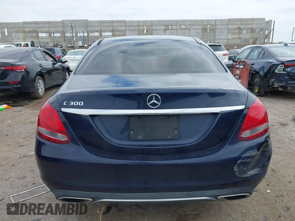 2017 Mercedes-Benz C 300 with VIN 55SWF4JB8HU187628, listed as a IAAI auction lot 42424467 with 102,077 mi miles and . Bid and sale history available at DreamBid. Image 16.