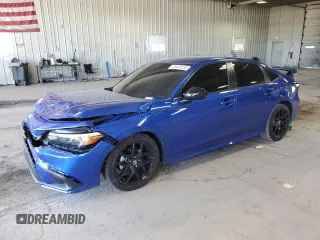 2023 Honda Civic Sport z VIN 2HGFE2F56PH562387, wystawiony jako Copart lot #58408355 z przebiegiem 27 060 mil mil oraz Szkoda całkowita • Salvage title. Historia ofert i sprzedaży dostępna na DreamBid. Obrazek 1.