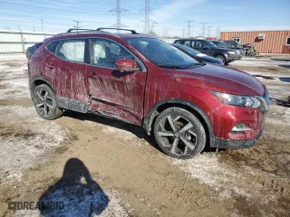 2021 Nissan Rogue Sport SL with VIN JN1BJ1CW1MW451620, listed as a Copart auction lot 46391035 with 19,834 mi miles and Salvage Title. Bid and sale history available at carsss.com. Image 4.