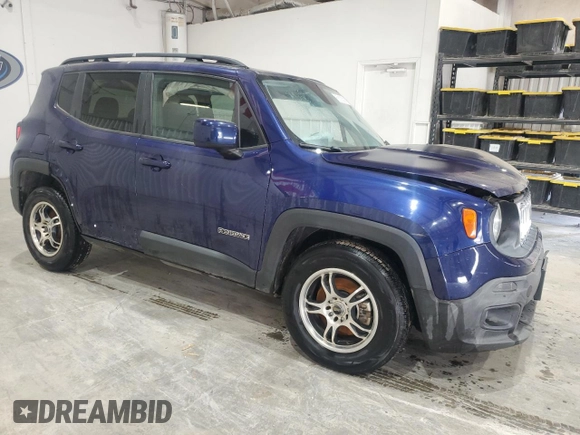 2017 Jeep Renegade Latitude z VIN ZACCJABB2HPG25231, wystawiony jako Copart lot #50335575 z przebiegiem 127 527 mil mil oraz Szkoda całkowita • Salvage title. Historia ofert i sprzedaży dostępna na DreamBid. Obrazek 4.