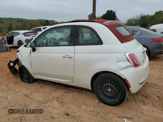 2012 FIAT 500 Pop with VIN 3C3CFFDR3CT127070, listed as a Copart auction lot 51525715 with 98,754 mi miles and Salvage Title. Bid and sale history available at carsss.com. Image 2.