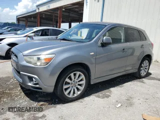 2011 Mitsubishi Outlander SE with VIN JA4AP4AU0BZ017706, listed as a Copart auction lot 57407355 with 160,950 mi miles and Salvage title. Bid and sale history available at DreamBid. Image 1.