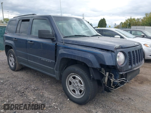 2012 Jeep Patriot Sport with VIN 1C4NJRBB4CD659072, listed as a IAAI auction lot 40584115 with 183,672 mi miles. Bid and sale history available at carsss.com. Image 1.