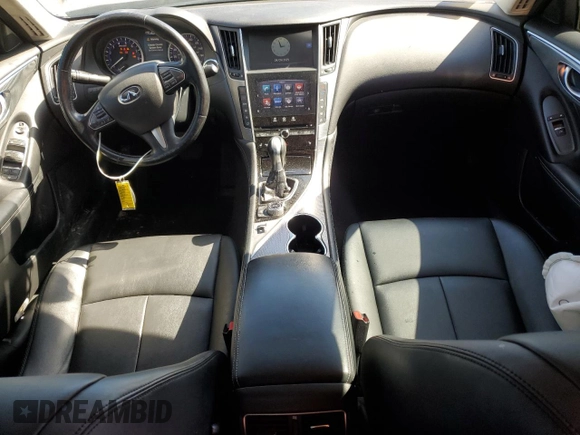 2014 Infiniti Q50 Sport with VIN JN1BV7AR3EM693035, listed as a Copart auction lot 52572715 with 142,361 mi miles and Clean Title. Bid and sale history available at DreamBid. Image 8.