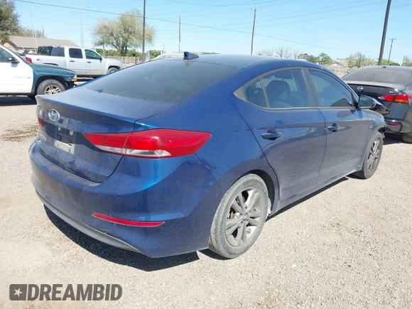 2018 Hyundai Elantra SEL with VIN 5NPD84LF4JH343609, listed as a IAAI auction lot 41754927 with 79,016 mi miles and . Bid and sale history available at DreamBid. Image 4.