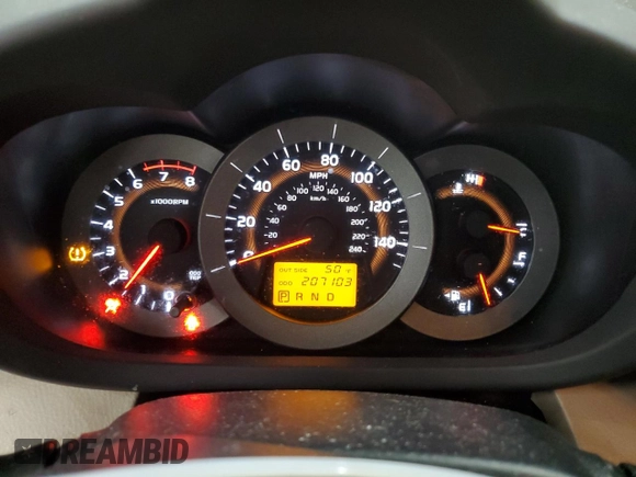 2007 Toyota RAV4 Limited with VIN JTMBK31V275030838, listed as a Copart auction lot 49822985 with 207,103 mi miles and Salvage Title. Bid and sale history available at carsss.com. Image 9.