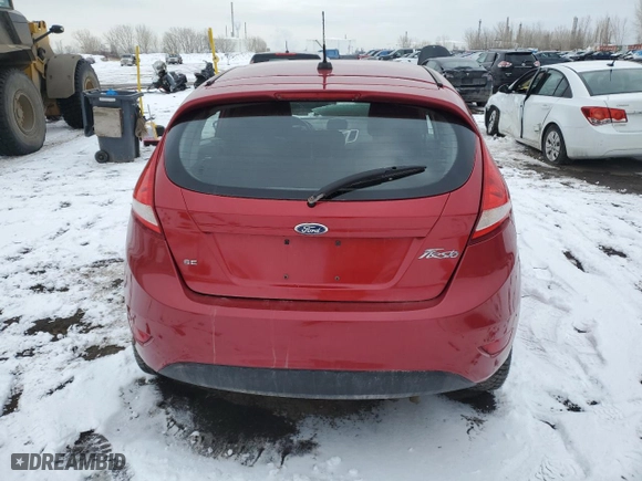 2011 Ford Fiesta SE with VIN 3FADP4EJ0BM163470, listed as a Copart auction lot 47189915 with 213,783 mi miles and Salvage Title. Bid and sale history available at carsss.com. Image 6.