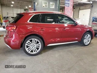 2018 Audi Q5 Premium Plus with VIN WA1BNAFY9J2241245, listed as a Copart auction lot 60152755 with 70,352 mi miles and Salvage title. Bid and sale history available at DreamBid. Image 3.