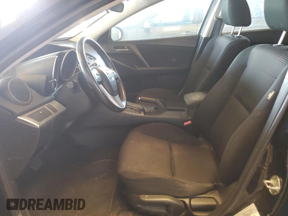 2012 Mazda 3 i Touring with VIN JM1BL1L8XC1682276, listed as a Copart auction lot 59992805 with 156,944 mi miles and Salvage title. Bid and sale history available at DreamBid. Image 7.