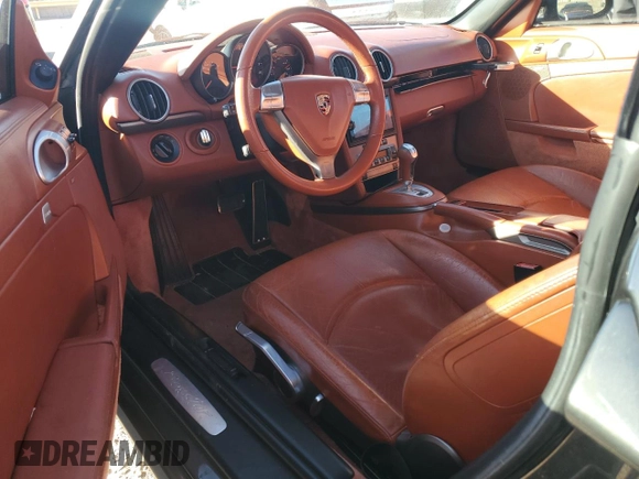 2006 Porsche Boxster с VIN WP0CA29816U710539, выставлен на аукционе Copart как лот 80785334 с пробегом 104 041 миль миль и Списание • Salvage title. История ставок и продаж доступна на DreamBid. Изображение 8.