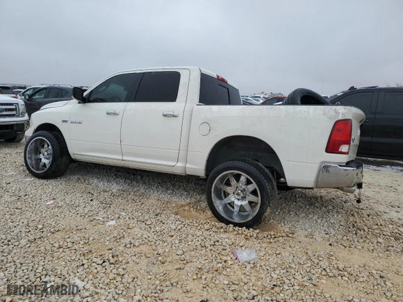 2009 Dodge Ram 1500 SLT with VIN 1D3HB13T19S703530, listed as a Copart auction lot 82900644 with 0 mi miles and Clean Title. Bid and sale history available at carsss.com. Image 2.