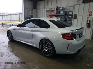 2020 BMW M2 Competition with VIN WBS2U7C02L7D74179, listed as a Copart auction lot 43246245 with 48,062 mi miles and Salvage Title. Bid and sale history available at carsss.com. Image 2.