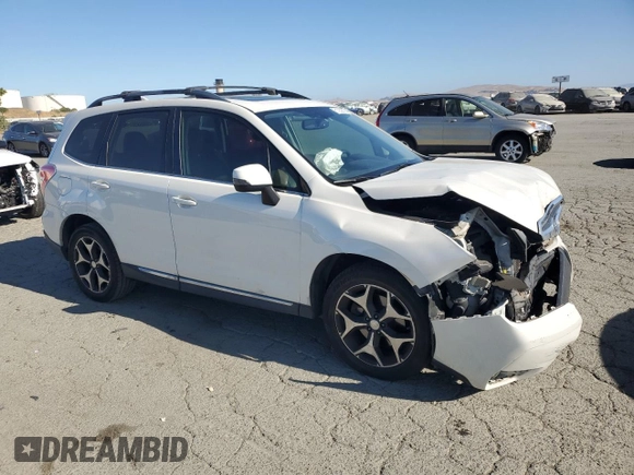 2016 Subaru Forester XT Touring with VIN JF2SJGVC2GH447069, listed as a Copart auction lot 61259625 with 94,499 mi miles and Salvage title. Bid and sale history available at DreamBid. Image 4.