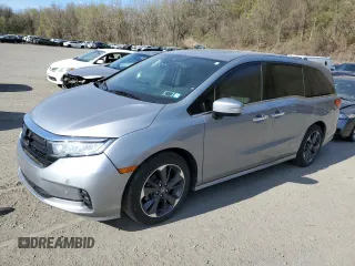 2024 Honda Odyssey Elite с VIN 5FNRL6H94RB002031, выставлен на аукционе Copart как лот 53500535 с пробегом 25 434 миль миль и Списание • Salvage title. История ставок и продаж доступна на DreamBid. Изображение 1.