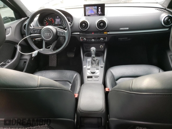 2019 Audi A3 Sedan Premium with VIN WAUAUGFF6KA085093, listed as a Copart auction lot 47072275 with 58,012 mi miles and Salvage Title. Bid and sale history available at carsss.com. Image 8.