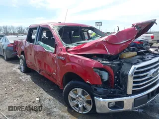 2016 Ford F-150 XLT with VIN 1FTEW1EP3GKF61243, listed as a IAAI auction lot 41842070 with 1 mi miles. Bid and sale history available at carsss.com. Image 6.
