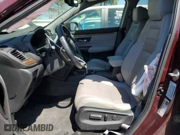 2017 Honda CR-V Touring with VIN 5J6RW1H91HL015447, listed as a Copart auction lot 49763585 with 116,158 mi miles and Salvage Title. Bid and sale history available at carsss.com. Image 7.