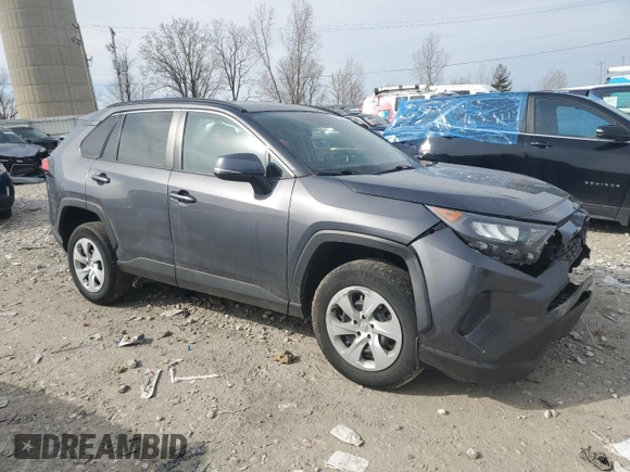 2019 Toyota RAV4 LE with VIN 2T3K1RFV0KW054264, listed as a Copart auction lot 49687875 with 40,643 mi miles and Clean Title. Bid and sale history available at carsss.com. Image 4.