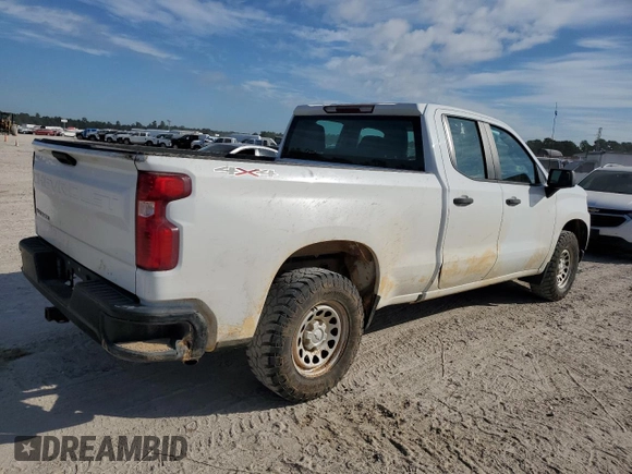 2020 Chevrolet Silverado 1500 Work Truck with VIN 1GCRYAEF9LZ177875, listed as a Copart auction lot 75811724 with 40,657 mi miles and Salvage Title. Bid and sale history available at carsss.com. Image 3.