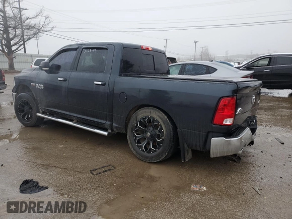 2018 Ram 1500 Big Horn with VIN 3C6RR7LT9JG123294, listed as a Copart auction lot 44421745 with 143,462 mi miles and Salvage Title. Bid and sale history available at carsss.com. Image 2.