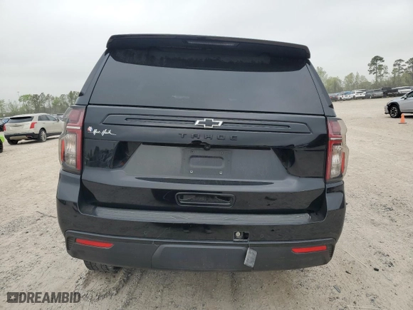 2023 Chevrolet Tahoe Z71 with VIN 1GNSKPKD6PR177774, listed as a Copart auction lot 50601105 with 62,674 mi miles and Salvage Title. Bid and sale history available at carsss.com. Image 6.