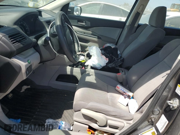 2012 Honda CR-V LX with VIN 2HKRM4H31CH603757, listed as a Copart auction lot 52631095 with 75,734 mi miles and Salvage title. Bid and sale history available at DreamBid. Image 7.