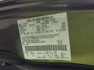 2008 Ford Explorer Limited с VIN 1FMEU65868UA74468, выставлен на аукционе IAAI как лот 42195265 с пробегом 134 272 миль миль и . История ставок и продаж доступна на DreamBid. Изображение 9.