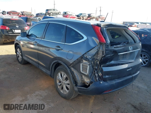 2014 Honda CR-V EX-L with VIN 2HKRM3H75EH533468, listed as a IAAI auction lot 41693921 with 140,626 mi miles and . Bid and sale history available at carsss.com. Image 3.