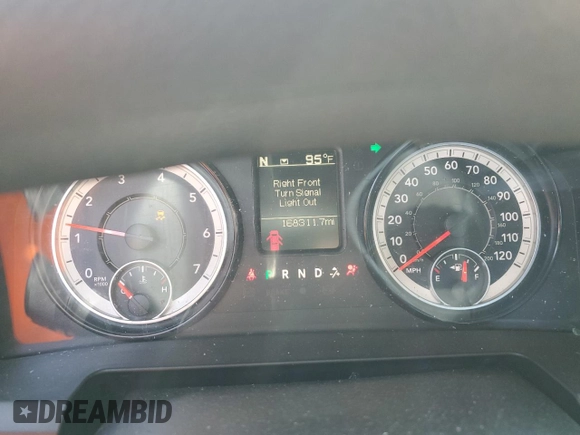 2018 Ram 1500 Tradesman with VIN 1C6RR6FT8JS127657, listed as a Copart auction lot 57570605 with 168,311 mi miles and Salvage title. Bid and sale history available at DreamBid. Image 9.