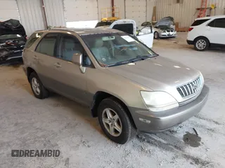 2003 Lexus RX 300 with VIN JTJHF10U030308975, listed as a IAAI auction lot 42632621 with 302,780 mi miles and . Bid and sale history available at DreamBid. Image 1.
