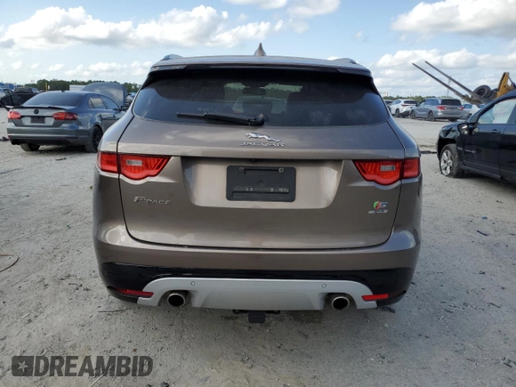 2017 Jaguar F-Pace S with VIN SADCM2BV3HA497710, listed as a Copart auction lot 53734735 with 61,303 mi miles and Clean Title. Bid and sale history available at DreamBid. Image 6.