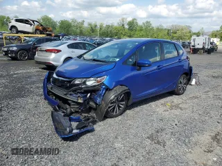 2019 Honda Fit EX z VIN 3HGGK5H87KM745619, wystawiony jako Copart lot #56862225 z przebiegiem 56 025 mil mil oraz Szkoda całkowita • Salvage title. Historia ofert i sprzedaży dostępna na DreamBid. Obrazek 1.