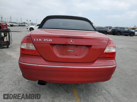 2007 Mercedes-Benz CLK 350 z VIN WDBTK56F07F215254, wystawiony jako Copart lot #58796725 z przebiegiem 191 246 mil mil oraz Szkoda całkowita • Salvage title. Historia ofert i sprzedaży dostępna na DreamBid. Obrazek 6.
