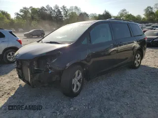 2014 Toyota Sienna LE AAS with VIN 5TDKK3DC6ES490361, listed as a Copart auction lot 54257635 with 164,380 mi miles and Salvage Title. Bid and sale history available at DreamBid. Image 1.