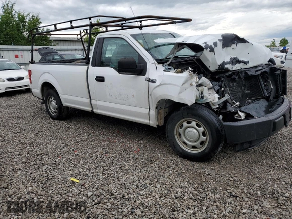 2016 Ford F-150 XL with VIN 1FTMF1C84GKE09883, listed as a Copart auction lot 59171155 with Not provided miles and Salvage title. Bid and sale history available at DreamBid. Image 4.