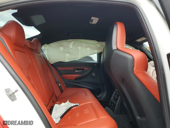 2016 BMW M3 with VIN WBS8M9C55G5G41723, listed as a Copart auction lot 47812325 with 62,290 mi miles and Salvage Title. Bid and sale history available at carsss.com. Image 10.