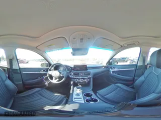 2022 Genesis G70 2.0T with VIN KMTG34TA5NU090183, listed as a Copart auction lot 76463054 with 41,348 mi miles and Salvage Title. Bid and sale history available at carsss.com. Image 12.