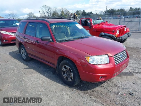 2007 Subaru Forester X with VIN JF1SG636X7H723430, listed as a IAAI auction lot 42031773 with 183,549 mi miles. Bid and sale history available at carsss.com. Image 1.